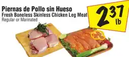 El Super Fresh Boneless Skinless Chicken Leg Meat offer