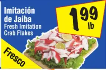 El Super Fresh Imitation Crab Flakes offer