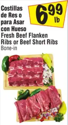 El Super Fresh Beef Flanken Ribs or Beef Short Ribs offer