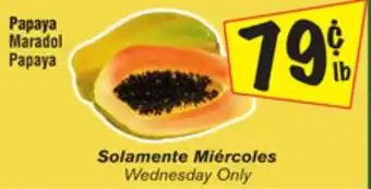 El Super Maradol Papaya offer