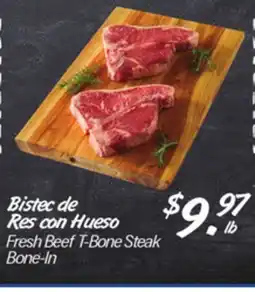 El Super Fresh Beef T-Bone Steak offer