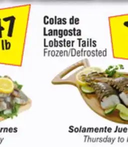 El Super Lobster Tails offer