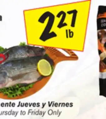 El Super Whole Clean Tilapia offer