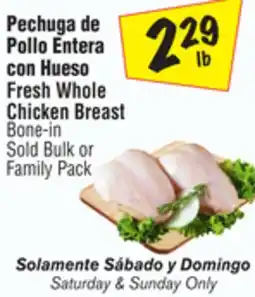 El Super Fresh Whole Chicken Breast Bone-in offer