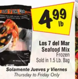 El Super Los 7 del Mar Seafood Mix offer