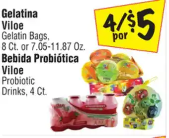 El Super Gelatin Bags or Probiotic Drinks offer