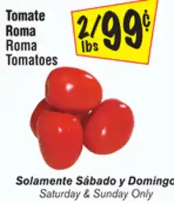 El Super Roma Tomatoes offer