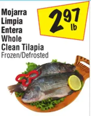 El Super Whole Clean Tilapia offer