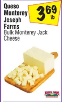 El Super Joseph Farms Bulk Monterey Jack Cheese offer