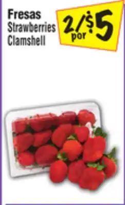 El Super Strawberries Clamshell offer