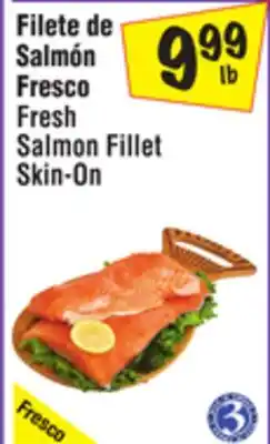 El Super Fresh Salmon Fillet Skin-On offer