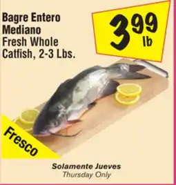 El Super Fresh Whole Catfish offer