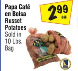 El Super Russet Potatoes offer