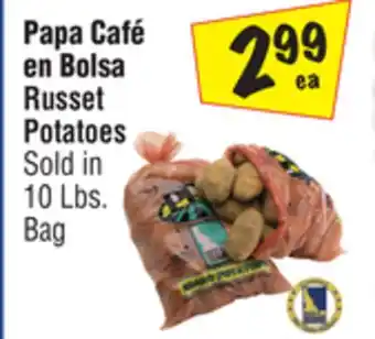 El Super Russet Potatoes offer