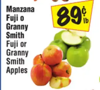 El Super Fuji or Granny Smith Apples offer