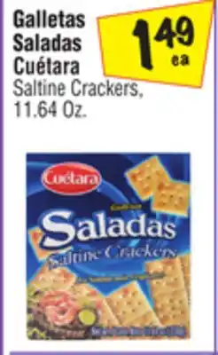 El Super Saltine Crackers offer