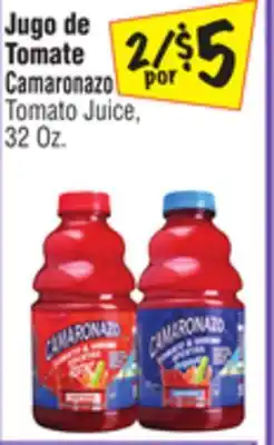 El Super Tomato Juice offer