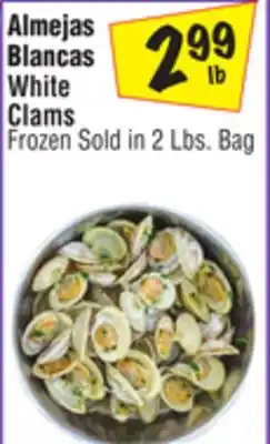 El Super White Clams offer