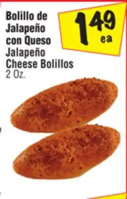 El Super Jalapeño Cheese Bolillos offer