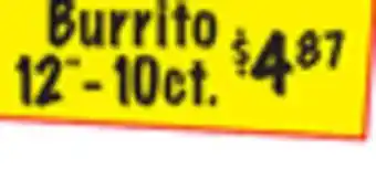 El Super Burrito offer