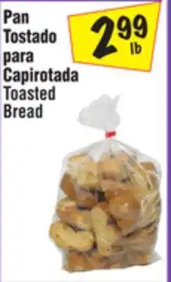 El Super TOASTED BREAD offer