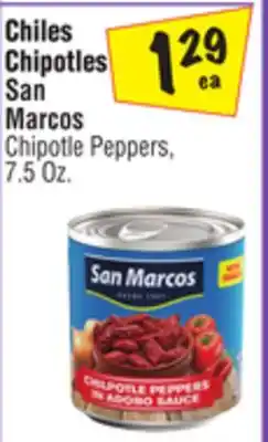 El Super San Marcos Chipotle Peppers offer