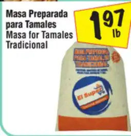 El Super Masa for Tamales Tradicional offer