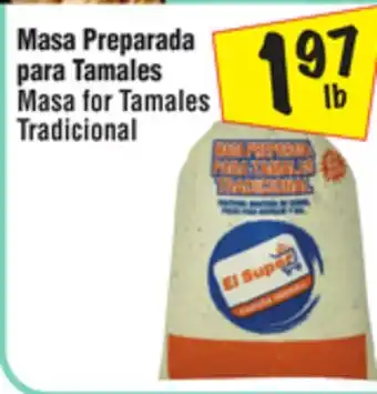 El Super Masa for Tamales Tradicional offer