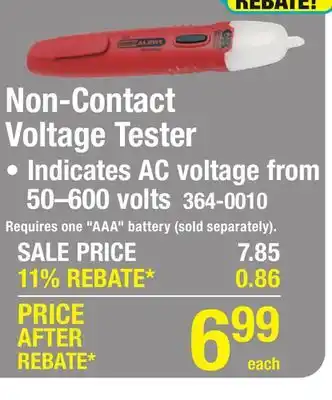 Menards Gardner Bender Residential Circuit Alert Non-Contact AC Voltage Tester offer