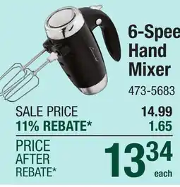 Menards Continental 6-Speed Hand Mixer offer