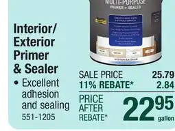 Menards Pittsburgh Paints & Stains Almond Cream Multi-Purpose Primer + Sealer - 1 Gallon offer