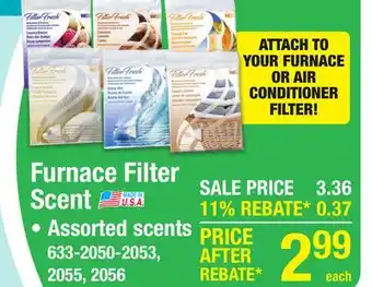 Menards Filter Fresh Berry Scented Air Filter Air Freshener offer