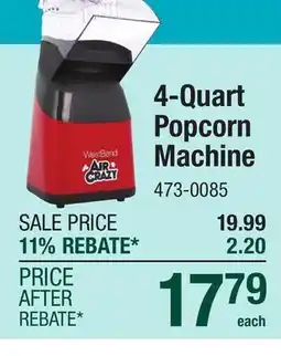 Menards West Bend Air Crazy - 4 Quart offer