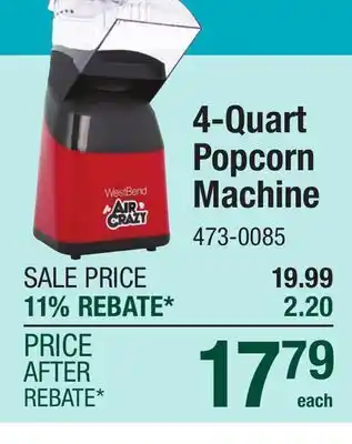 Menards West Bend Air Crazy - 4 Quart offer