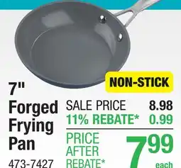 Menards 7 Forged Frying Pan offer