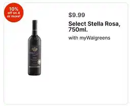 Walgreens Select Stella Rosa, 750ml offer