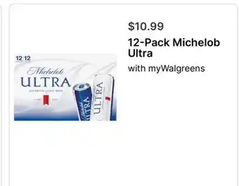 Walgreens 12-Pack Michelob Ultra offer