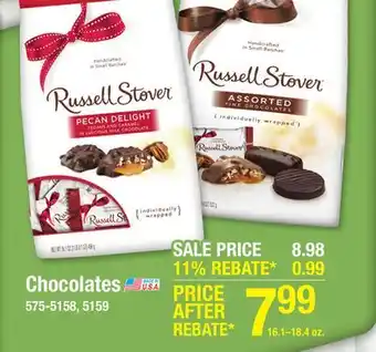 Menards Russell Stover Assorted Fine Chocolates Bag - 18.4 oz offer