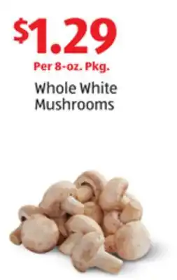 Aldi Whole White Mushrooms offer