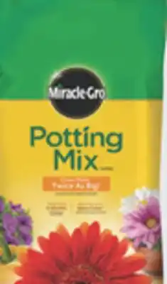 The Home Depot MIRACLE GRO 25 qt. Potting Mix offer