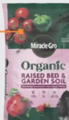 The Home Depot MIRACLE GRO 1.5 cu. ft. Organic Raised Bed & Garden Soil offer