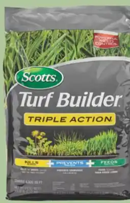 The Home Depot Scotts Turf Builder Triple Action offer