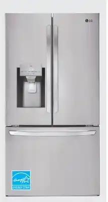 The Home Depot LG 28 cu. ft. Stainless Steel French Door Refrigerator offer