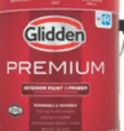 The Home Depot Glidden Premium Interior Flat Paint & Primer offer