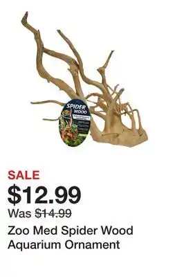 Petsmart Zoo Med Spider Wood Aquarium Ornament offer