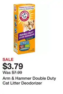 Petsmart Arm & Hammer Double Duty Cat Litter Deodorizer offer