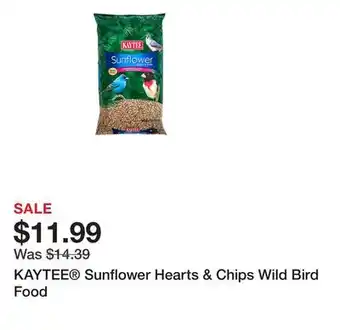 Petsmart KAYTEE Sunflower Hearts & Chips Wild Bird Food offer