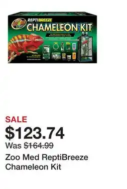 Petsmart Zoo Med ReptiBreeze Chameleon Kit offer