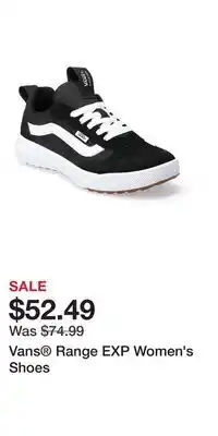 Kohl's Vans Range EXP Women's Shoes offer