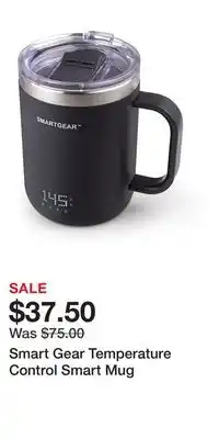 Kohl's Smart Gear Temperature Control Smart Mug offer